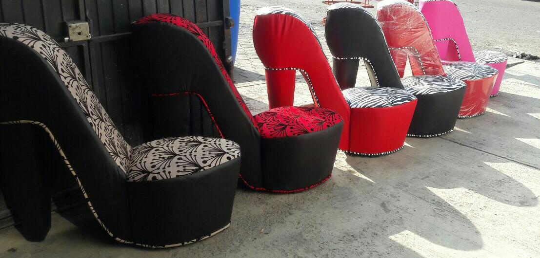 SILLÓN TACÓN EN DIFERENTES COLORES Y DISEÑOS 